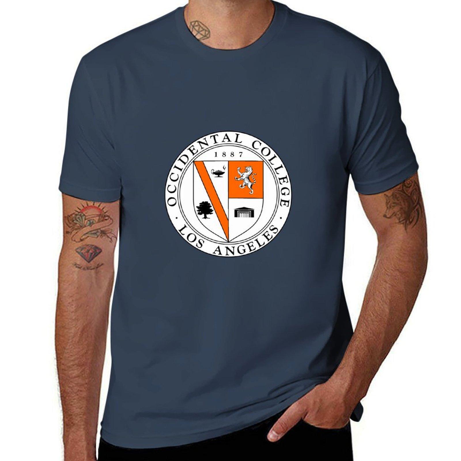 Occidental College Oxy Occidental College Tigers Tshirt Durable Work Wear Tshirt S