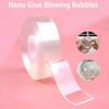 1 Set Nano Tape Bubbles Fun Creative Entertainment with Tube Multiple Play Methods Intellectual Develop Brain Nano Glue Kneading