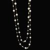 Korean fashion long pearl necklace femininity light luxury high-end sweater chain versatile autumn and winter necklace wholesale