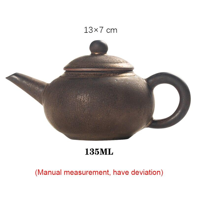 135ml Japanese Style Ceramic Teapot Vintage Gilt Gongfu Tea Set