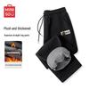 Men's Winter Fleece-Lined Straight-Leg Casual Pants