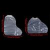 10Pcs Disposable Rain Shoe Covers Clear Waterproof Boot Protectors Mid High Tube Portable Anti Slip For Adults Outdoor