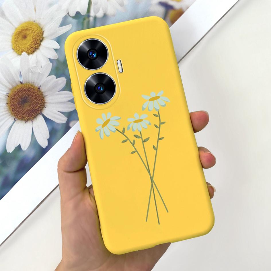 Per Custodia OPPO Realme C55 Carino Astronauta Cover Morbida in Silicone Posteriore per Realme C55 RMX3710 C 55 Real me C55 Custodia