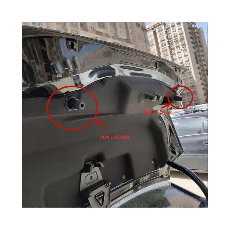 2Pcs for Peugeot 508 Trunk Rubber Pier Adjustable Stop Bonnet Buffer Tailgate Block Limit Block 8733