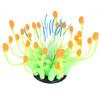Artificial Coral Silicone Simulation Water Plant Aquarium Fish Tank Decoration OrnamentOrange