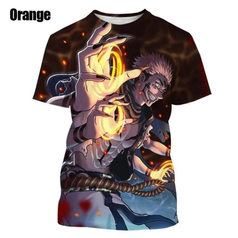 T-Shirts Men Women 3D Printed T-Shirts Harajuku Style T-Shirts Streetwear Tops Cartoon Animation Mens
