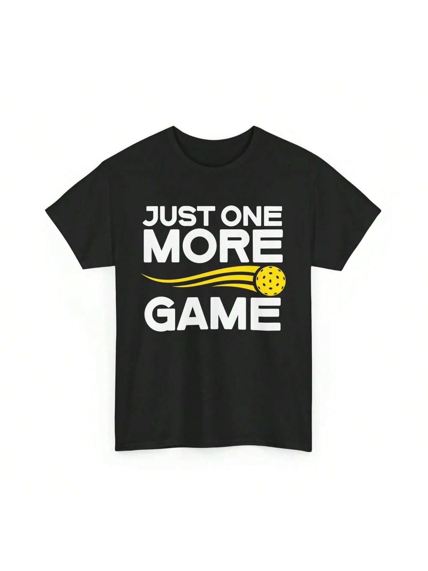 Pickleball Player T Shirt Just One More Game Sports Lovers S разноцветный