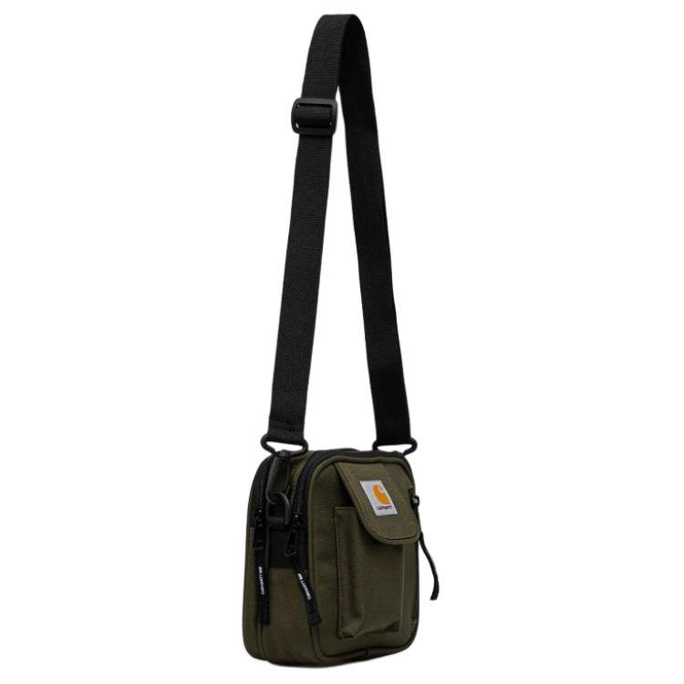 New Carhartt WIP Recycled Polyester Canvas Crossbody Bag, Shoulder Bag Regular Men's Green I031470-666-XX