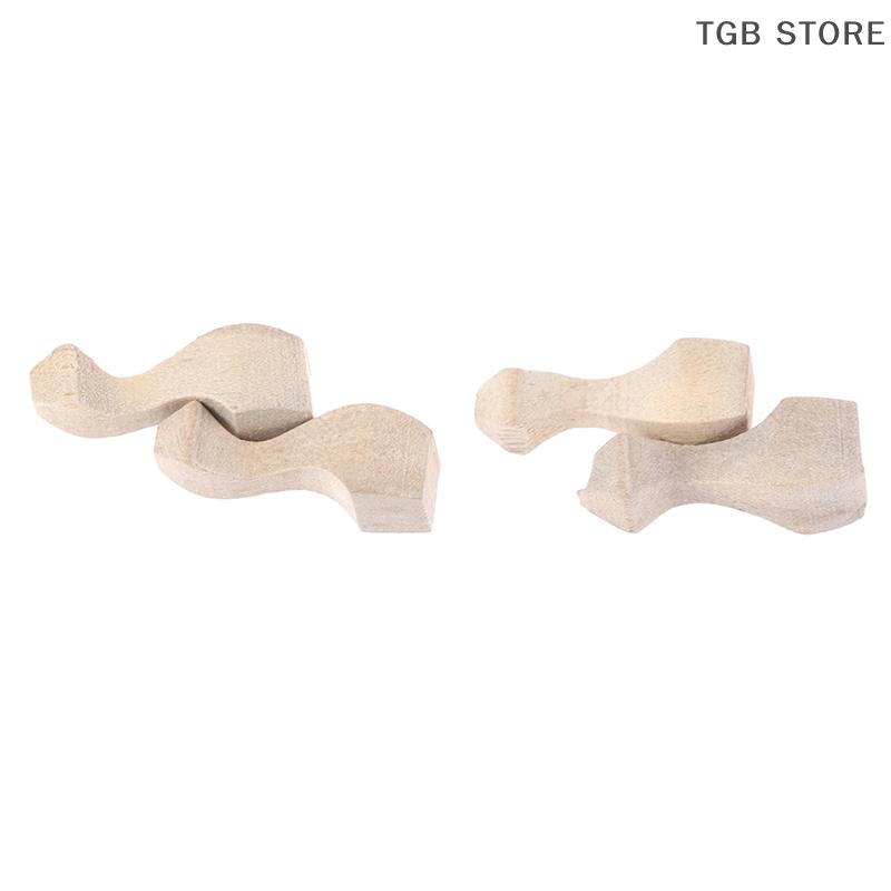 4Pcs/set Wood 1/12 Tea Table Cabinet Sofa Leg DIY Dollhouse Miniature Making Accessory Toys