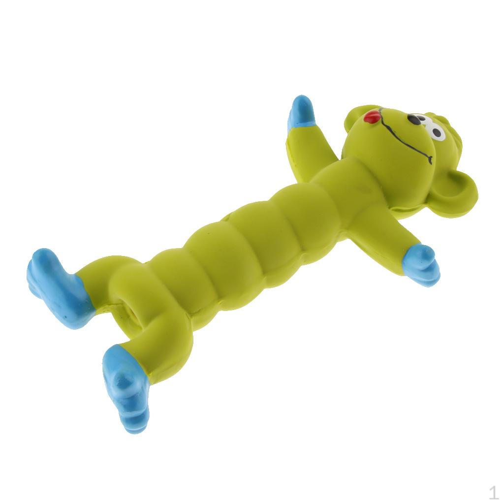 and dog Interative Rubber Squeaky Chew Toy Biting Cute Animals 1