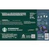 Starbucks Nespresso Exclusive Capsules 6 Variety Assortment Regular CoffeeCoffee GroundsBlack Coffee