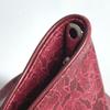Celine Logo Sulky Bag Tote Bag Shawl Shoulder Bag PVC/Leather RedBased