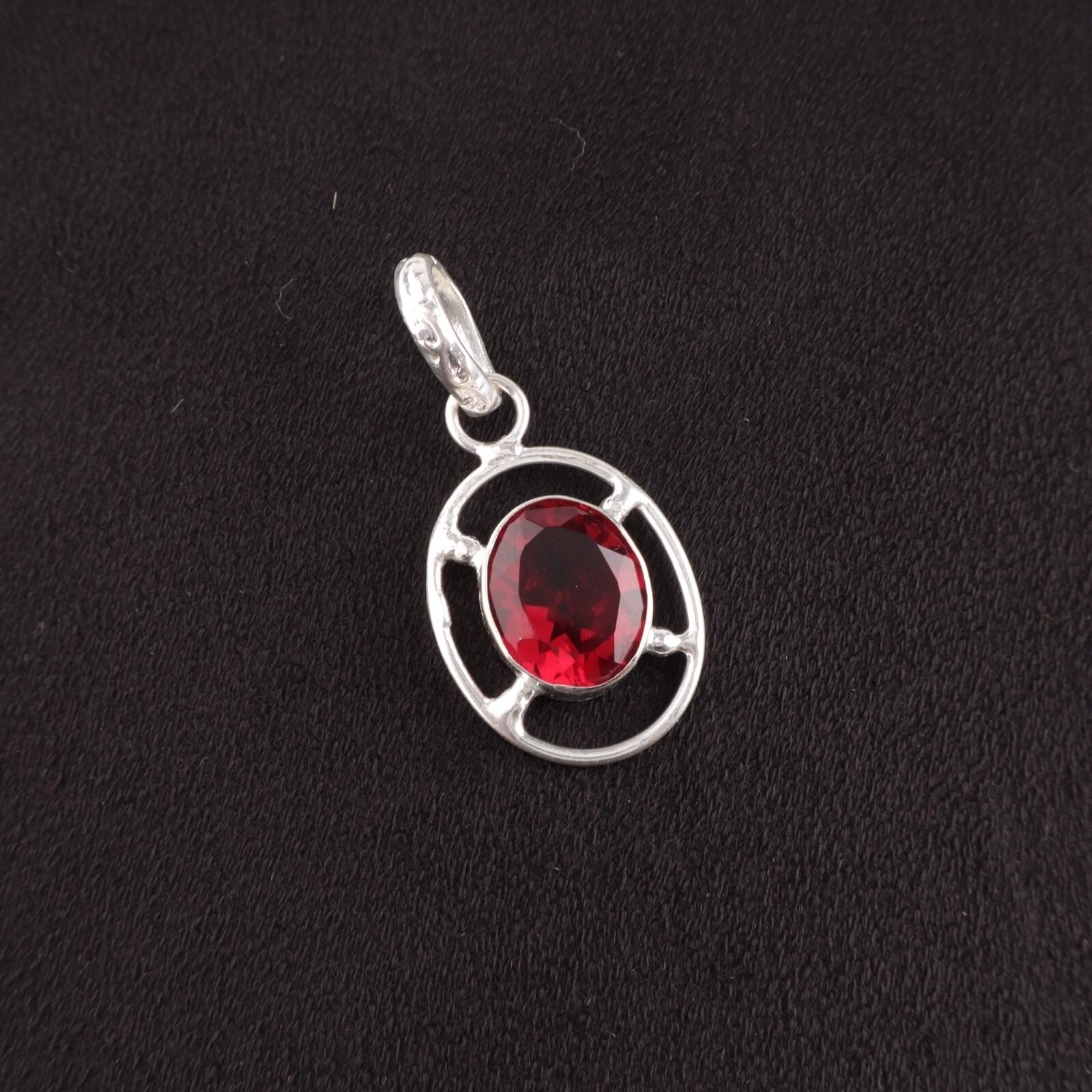 

Розовый Рубеллит Драгоценный камень 925 Стерлинговое серебро Ювелирные изделия Ручной работы Подвеска Для Невесты PP-6-12