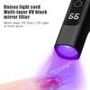 Mini  And Portable Salon Quick Dry Usb Rechargeable Digital Display Screenled Nail Lamp