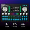 Professional  Adjust Stereo Sound Card Board Audio Mixing Console for 500+APP Android Win10,Win7