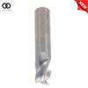 3/8" 3 Flute Carbide End Mill 2" Ooverall Length 45 Degree Helix End Mill