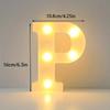 1PC LED Alphabet&Number Lights For Home,Wedding,Proposal,Birthday,Party,Photo Prop, Battery Powered White Decorative Night Light