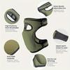 1pair Gardening Knee Pads - Breathable Neoprene SBR Knee Protection for Running, Fitness, and Kneeling Tasks.