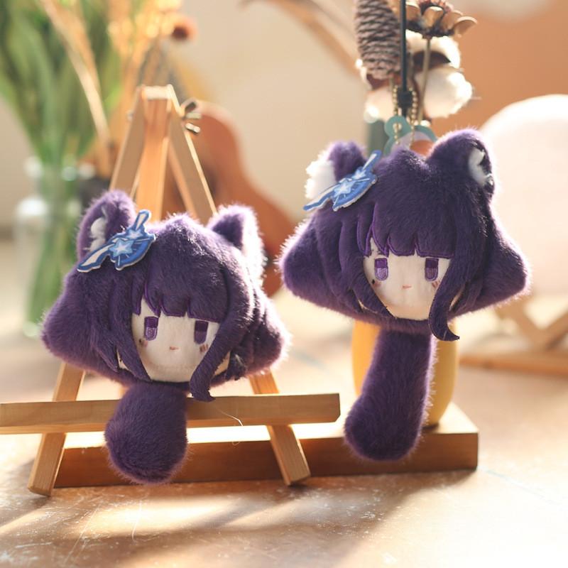Impact Genshin Beelzebul Plush Keychain Soft Stuffed Toy Anime Collectible