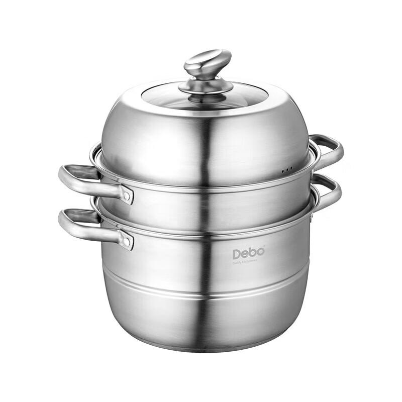DeBort Tracy 28cm 3-Layer 316 Stainless Steel Multi-Function Pot