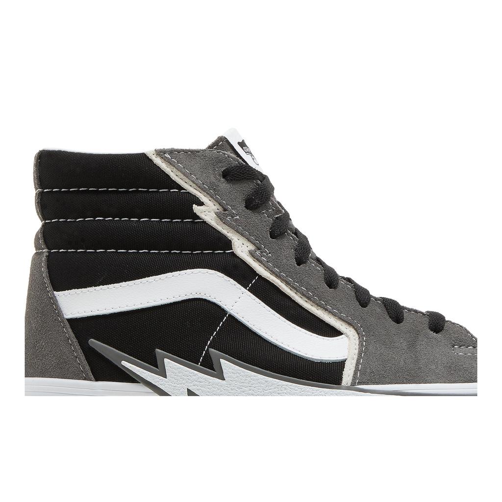 Vans Sk8-Hi 'Bolt - Pewter' (Unisex) Pewter / Black Skateboard Shoes VN0A5JIVPBQ