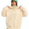 Fingercroxxit Fleece Lined Half-Zip Hooded Sweatshirt