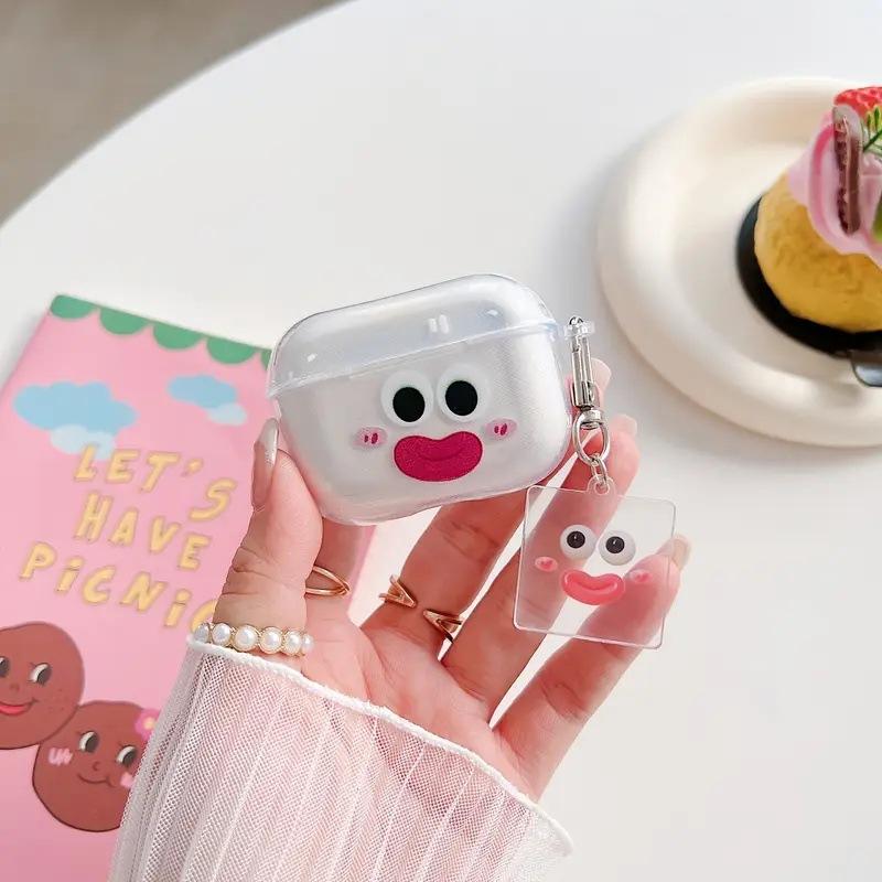 Wireless earphone airpodspro1 Apple earphone protective case AirPods second generation transparent 1/1st generation earphone cover