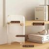 Desktop Storage Rack Office Supplies Organizers 3 Layers Acrylic Bookshelf Desk Holder Dormitory Book Shelf Kitchen Storage Rack