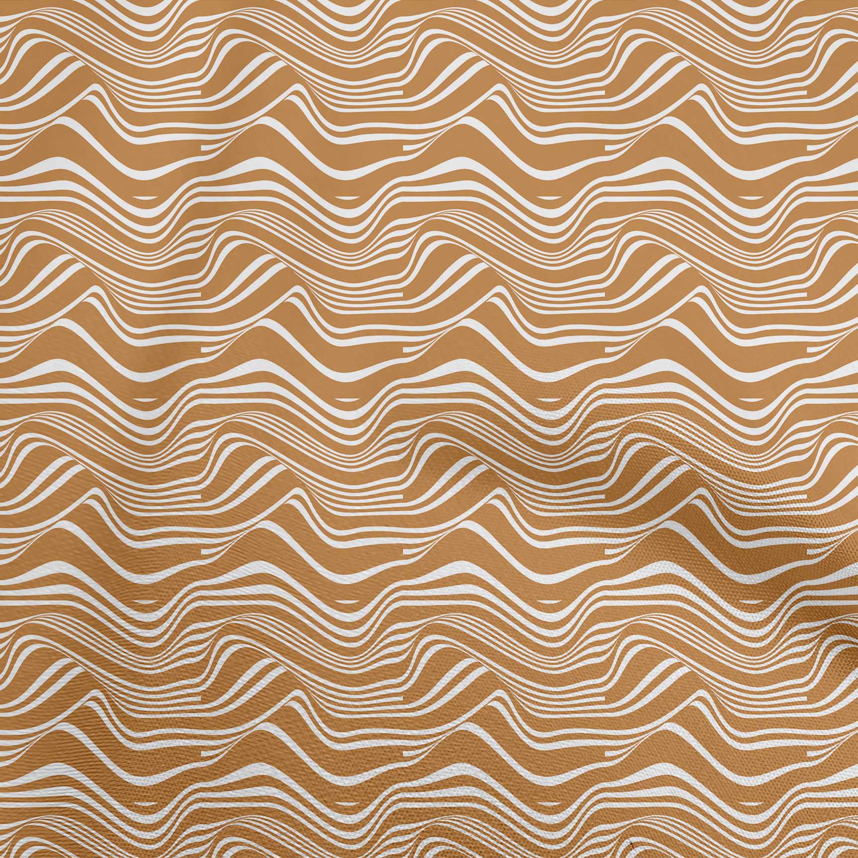 

oneOone Cotton Flex Brown Fabric Abstract Stripe Craft Projects Decor Fabric Printed By The Yard 40 Inch 42 Inch Wide - Viscose Chiffon коричневий
