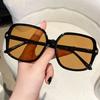 New Large Frame Rice Nail sunglasses Fashion Women's Outdoor Sunshade Sun Glasses Women Gradient Glasses UV400 Oculos De Sol