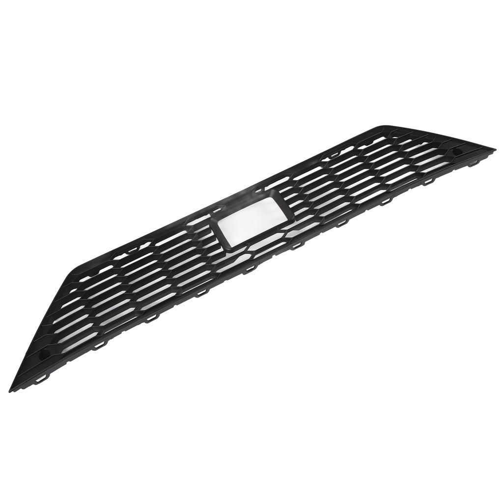 Front Bumper Lower Grille 5F0853667M Black ABS Front Bumper Center Lower Mesh Grille for SEAT Leon FR 5F MK3 Facelift