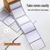 Student Adhesive Erasable Memo Pad Labels Correction Stickers