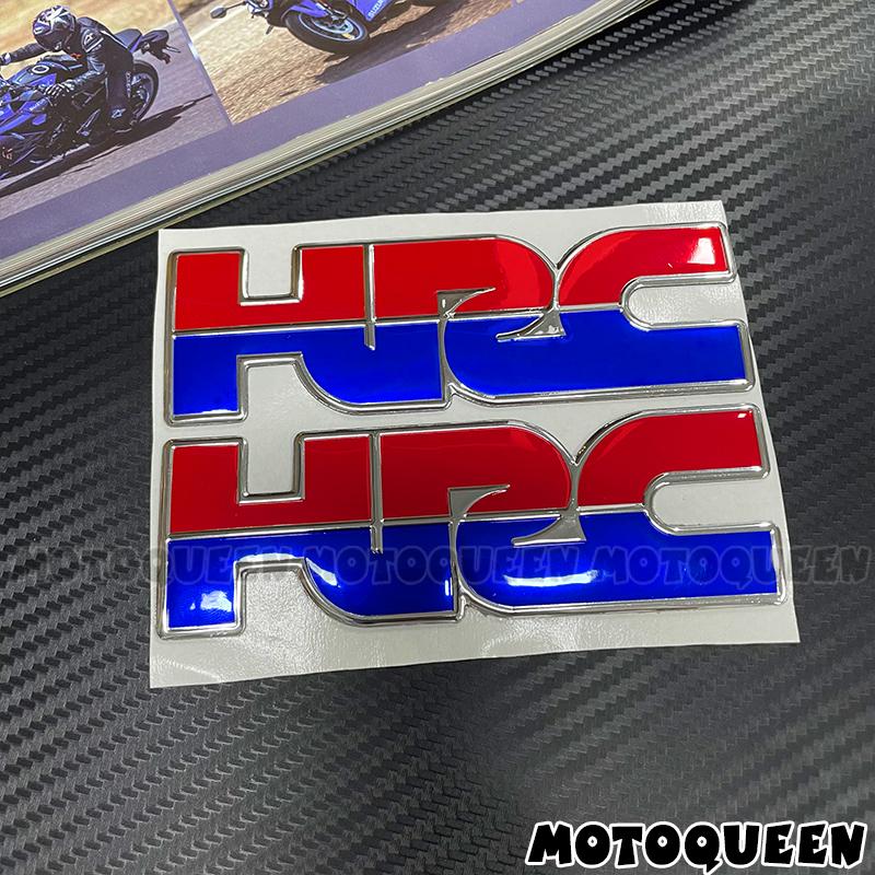 

For Honda HRC CBR 250R 500R 650R 600 F2 F3 F4 F5 1000 RR Motorcycle Fairing 3D Label Emblem Logo Fuel Tank Pad Decals Stickers
