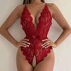 Women Sexy Lingerie Lace Babydoll Dress Female Underwear Open Crotchless Erotic Costume Curvy Bodysuit Exotic Stripper Outfit