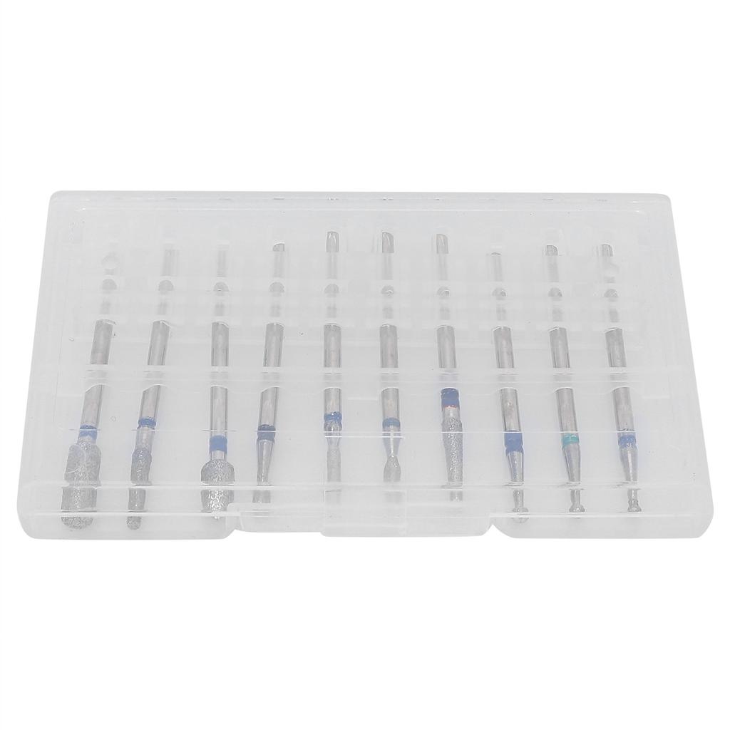 Nail Drill Bit Set Practical Safe Convenient Durable High Hardness Wearproof Nail Polishing Head for Women