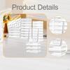 24x Bead Storage Box Craft Organizer Portable with Lid Container Stackable for Charms