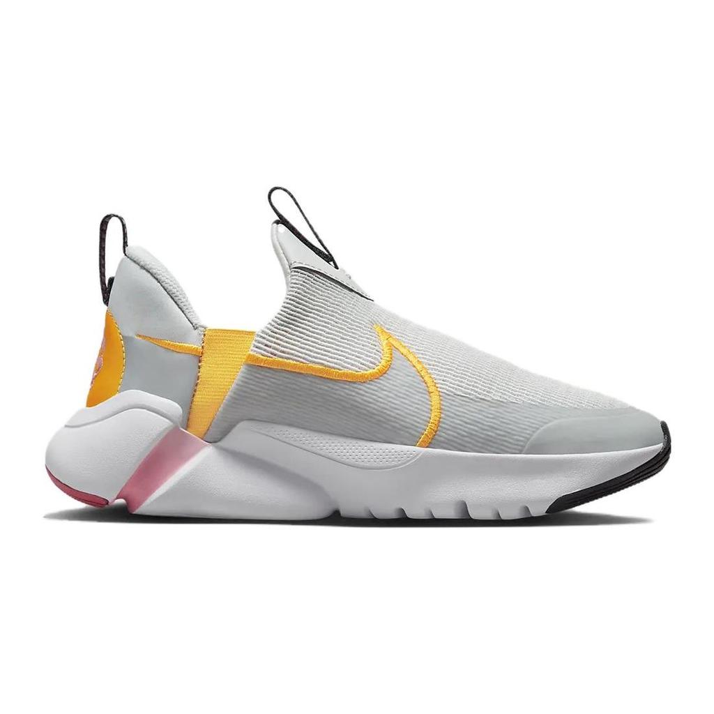 Nike Flex Plus 2 GS Photon Dust Citron Pulse Kids Sneakers Grey Gridiron Laser-Orange DV8999-004