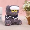 Cute Anime Angry Cloud Cat Plush Keychain Soft Fluffy Cartoon Kitten Plushie Doll Kawaii Kpop Idol Stuffed Pendant Bags Decor