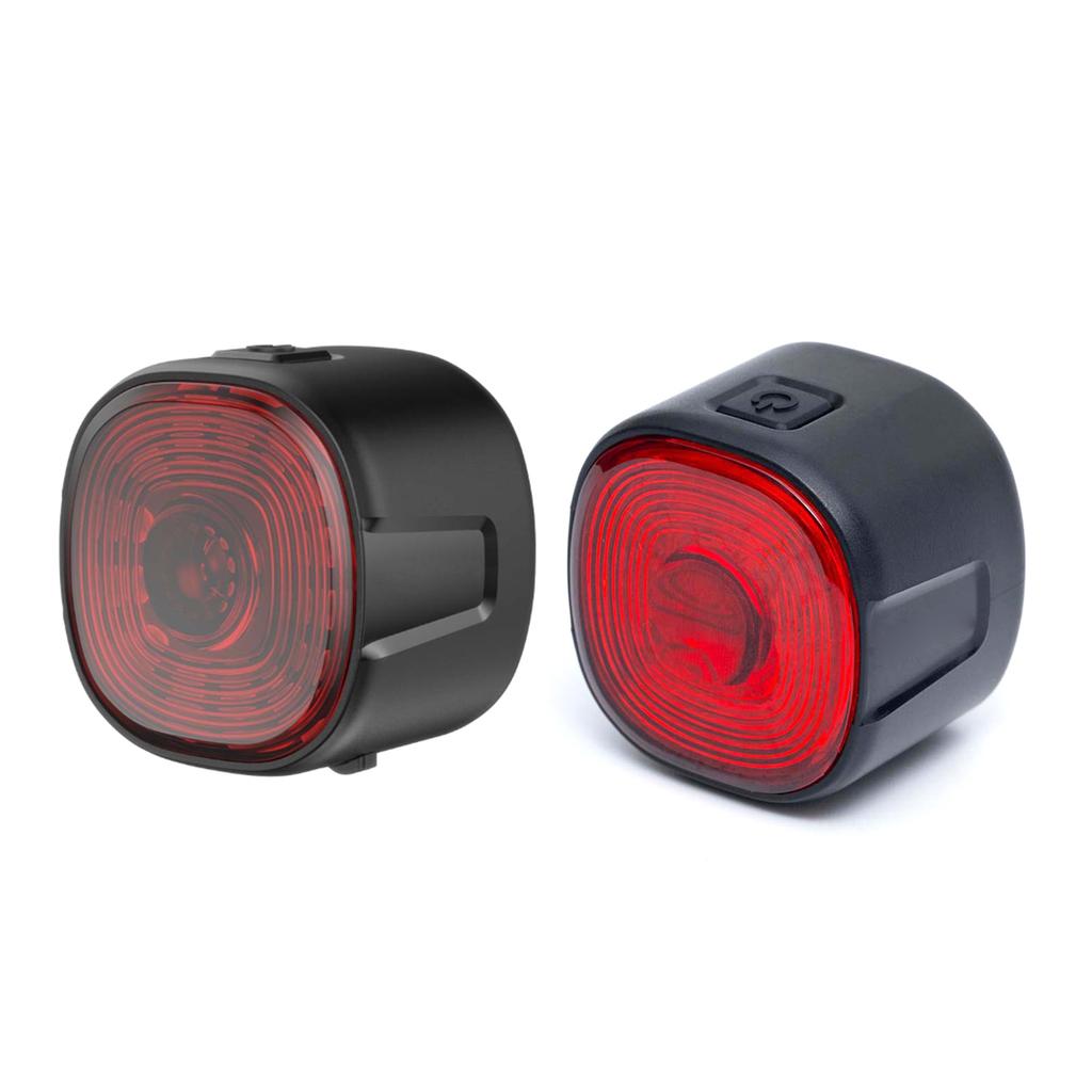 Intelligent Bike Tail Light Led Warning Flashlight Easy Mount Cycling Safety Brake Taillight Sensing Bicycles Rear Ligh