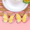 Girl Hairpin Three-Dimensional Butterfly Shape Glitter Sequins Decor Hair Clip Damage-Free Side Bangs Party Hair Accessory