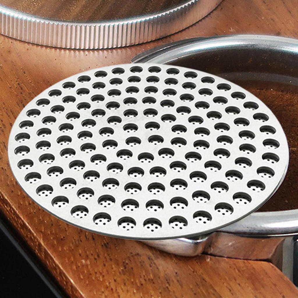 Coffee Puck Stainless Steel Coffee Filter Screen Reusable Mesh Filter Professional Accessories For Kitchen Home Commercial Cafe