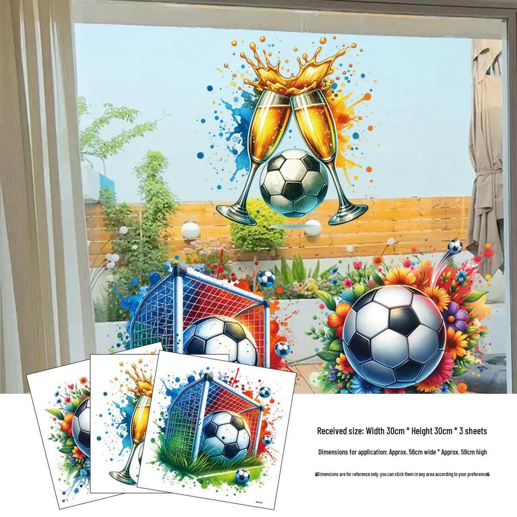 2026 World Cup Fan Support Wall/Window Sticker - New Atmosphere Design