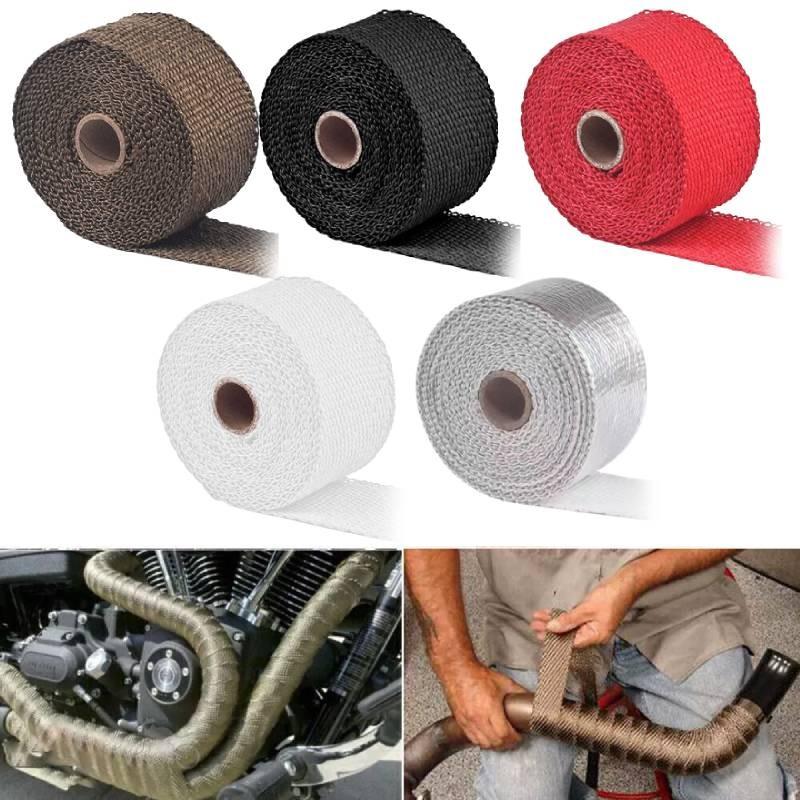 High-temperature Resistant Motorcycle Exhaust Pipe Heat Insulation Tape With Variety Of Colors