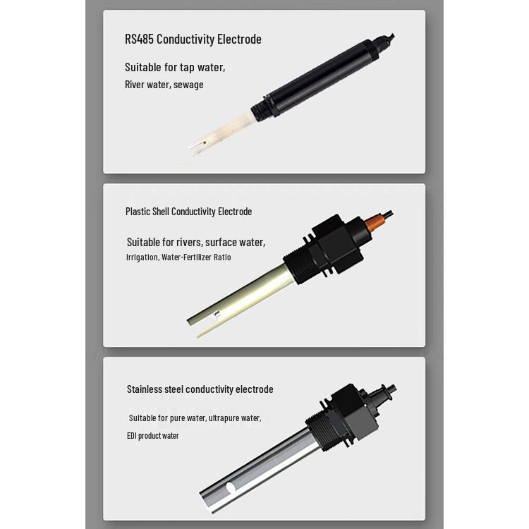 Online Sewage Conductivity Sensor: EC, Salinity, and TDS Detection Probe