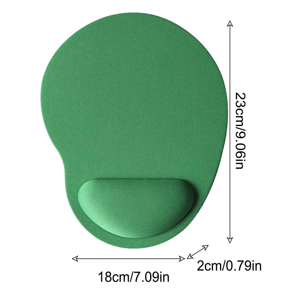 Ergonomic Wrist Rest MousePad Comfortable Wrist Support Non Slip Mice Mat Soft Mousepad For PC Laptop Computer