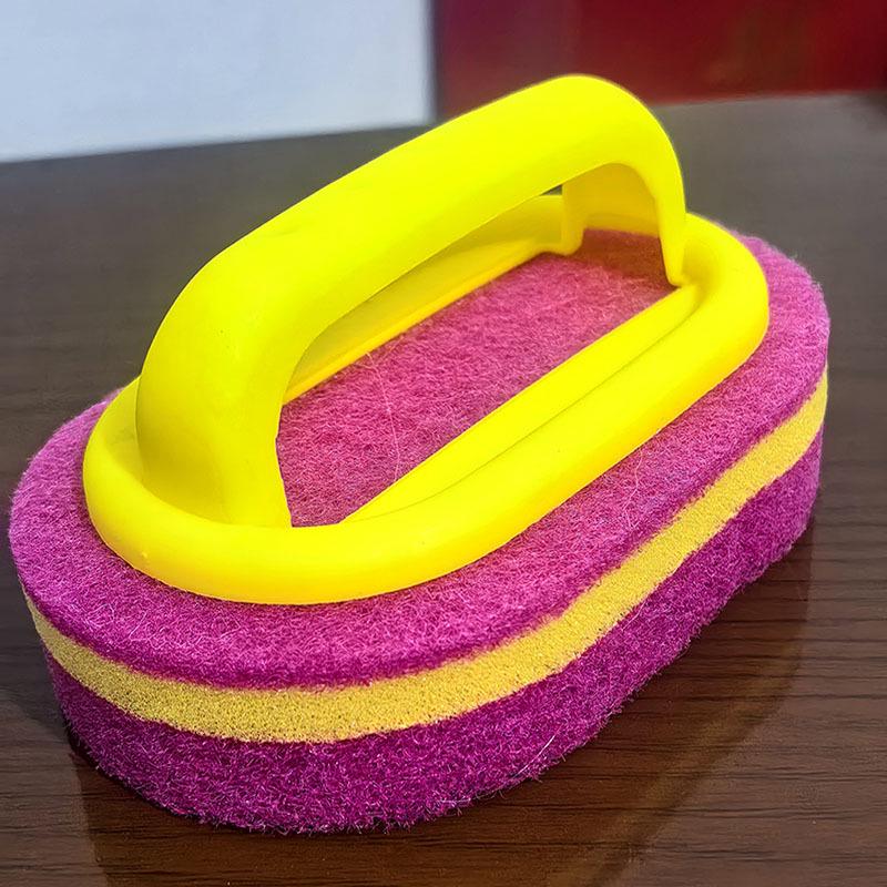 Multi-Use Tile & Glass Cleaning Brush for Kitchen & Bathroom