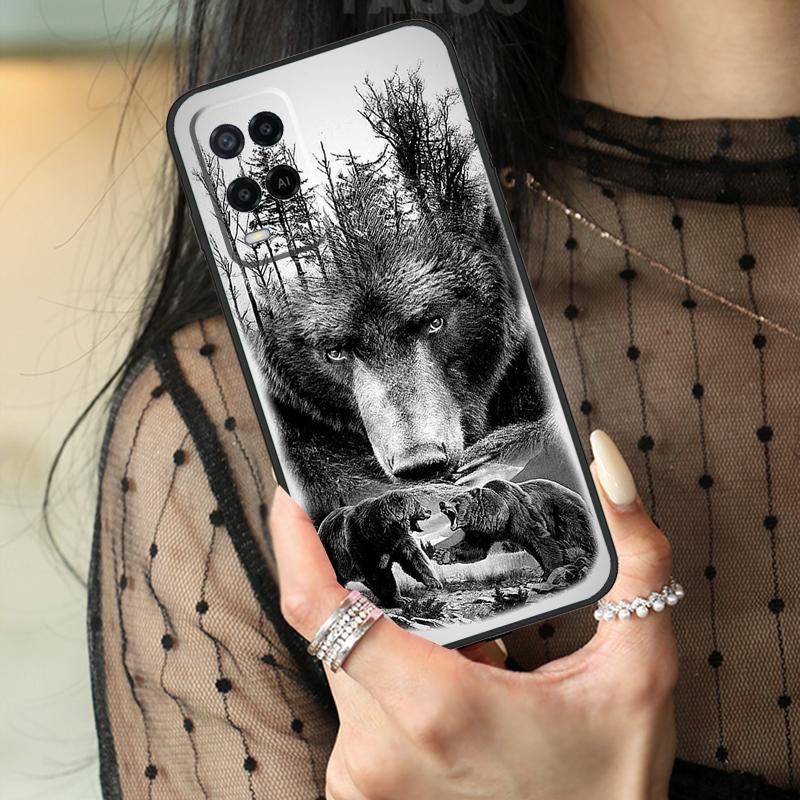 

Cute Grizzly Bear Case For Oppo A5 Pro A15 A17 A57 A77 A18 A38 A58 A78 A98 A94 A74 A54 A40 A60 A80 A96 A76 A16 OPPO A60 5G