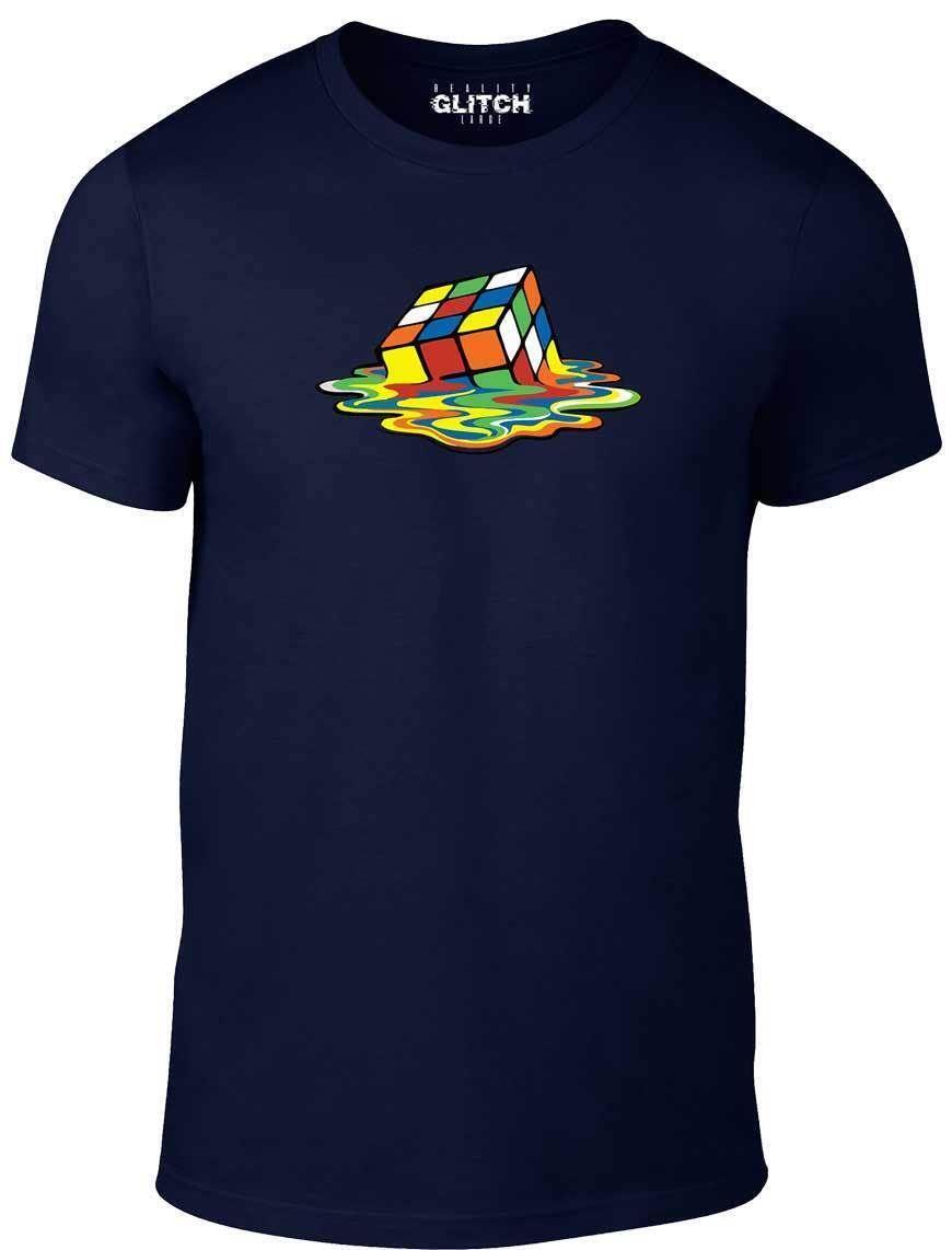 Rubix Cube T-Shirt Mens Womens Tees Top - Size 4XL - 5XL Big Bang Theory TBBT T Shirt Mens Womens Tees Top Sheldon S