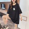 Plus Size Women's 2023 Cartoon Short-Sleeve T-Shirt - Loose Fit Summer Top