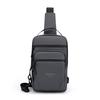 Men's Chest Bag Sports Commuter Shoulder Bag Multifunctional Nylon Large Capacity Outdoor Crossbody Bag